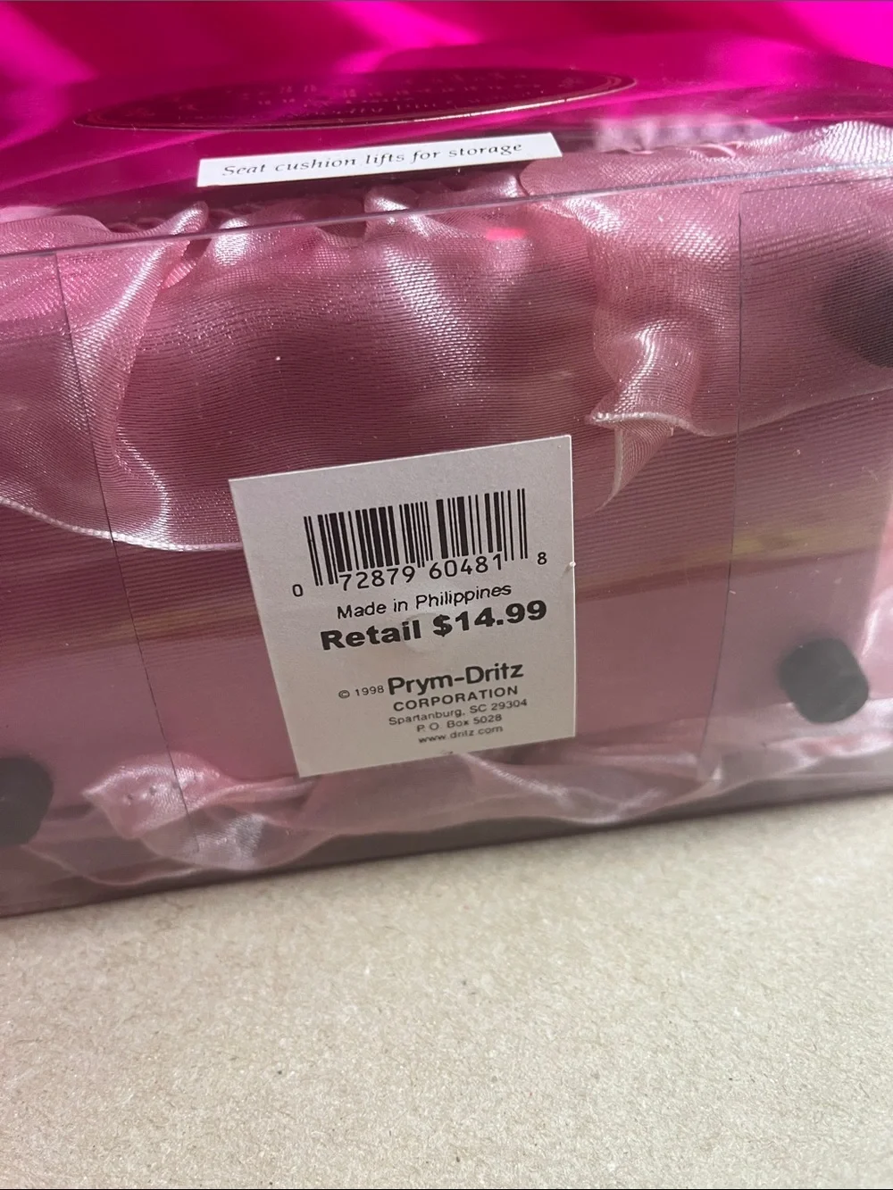 Collectible Cushions by Drilz — Pink Heart Pin Cushion Set